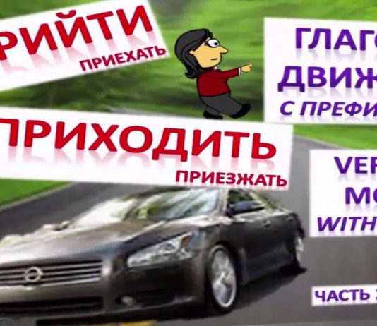 Russian Verbs of Motion with Prefixes. Part 2